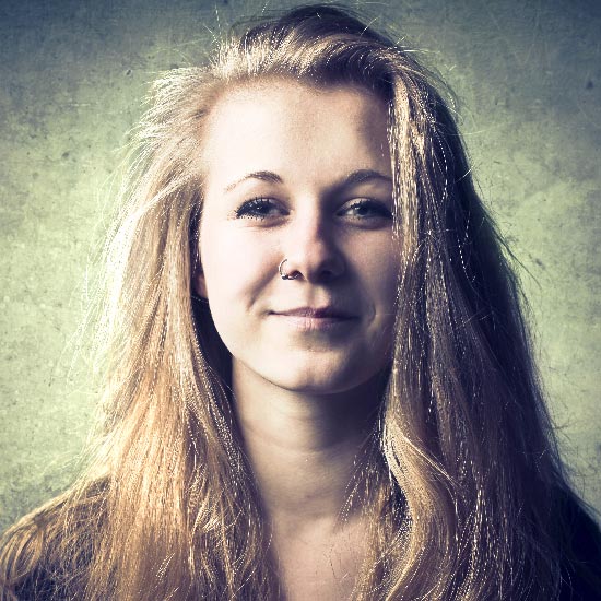 image of a persons face